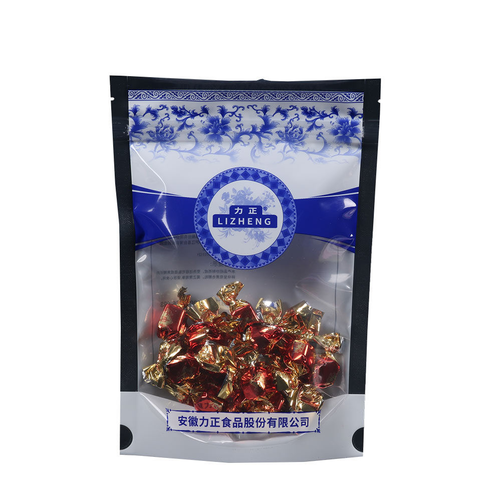 Self-supporting Zipper Bag for Cookie Pack